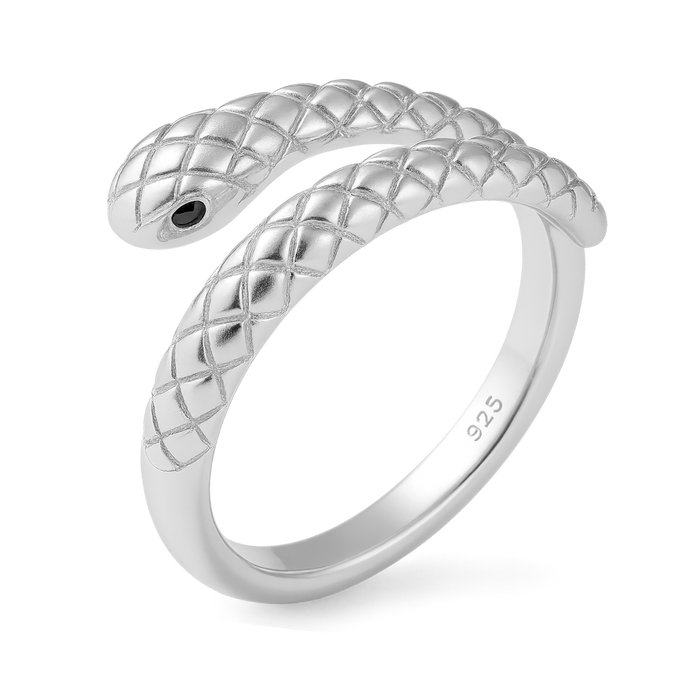 Anello Serpente Argento
