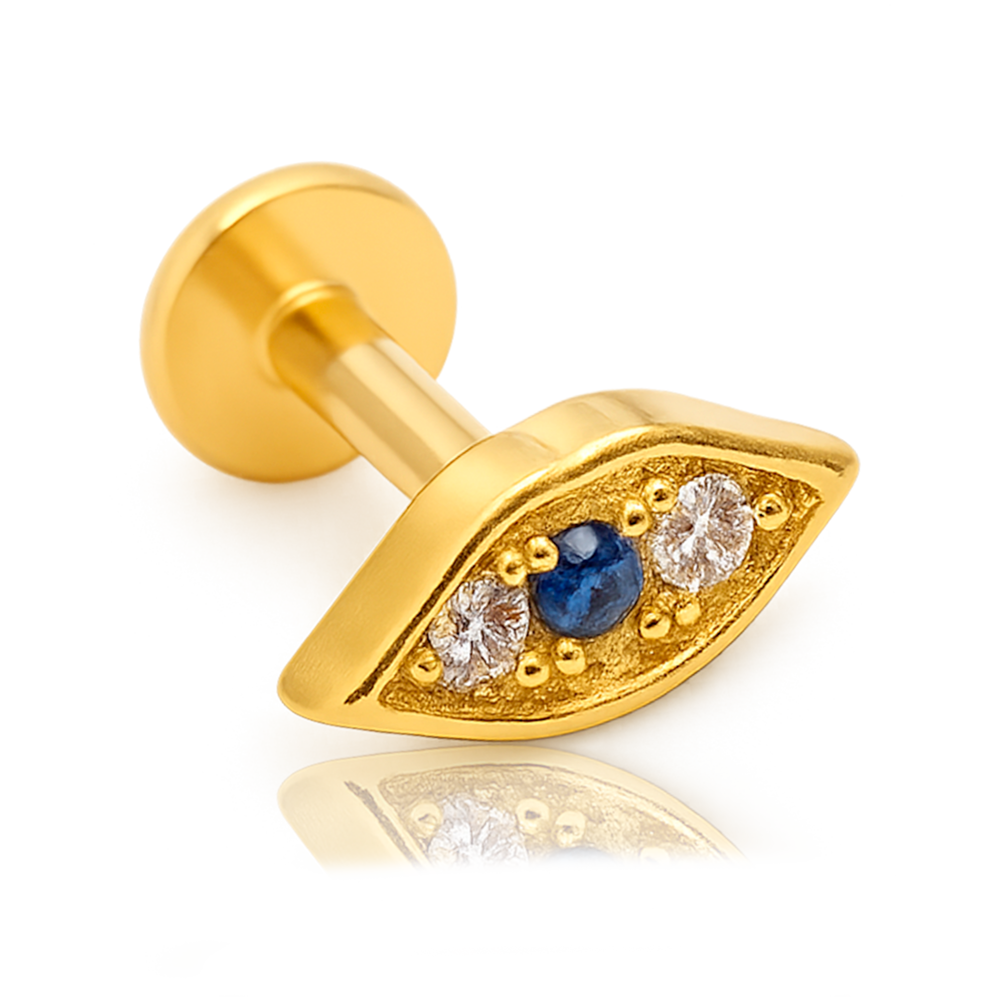 Pendiente Apolo Oro