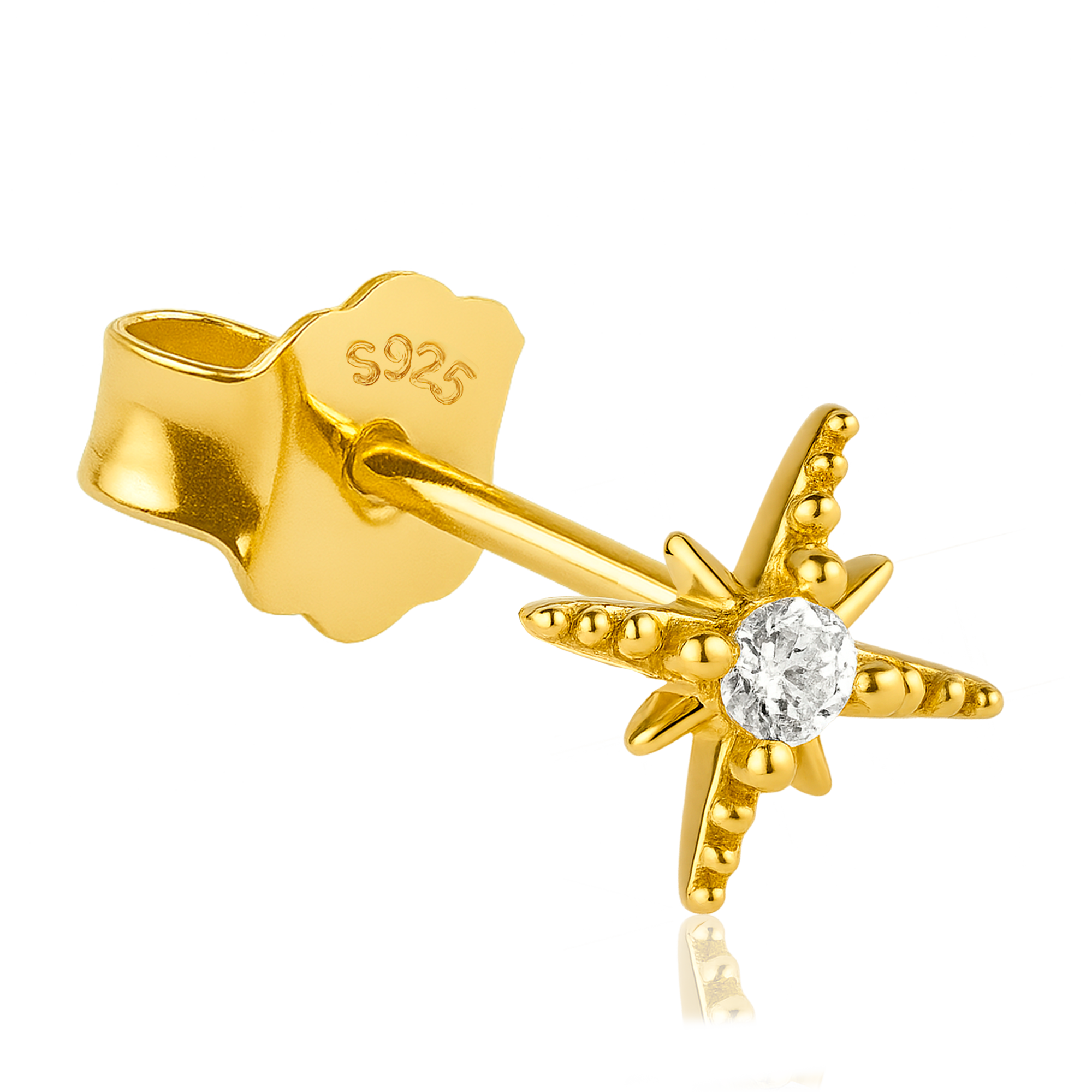 Pendiente Nova Oro