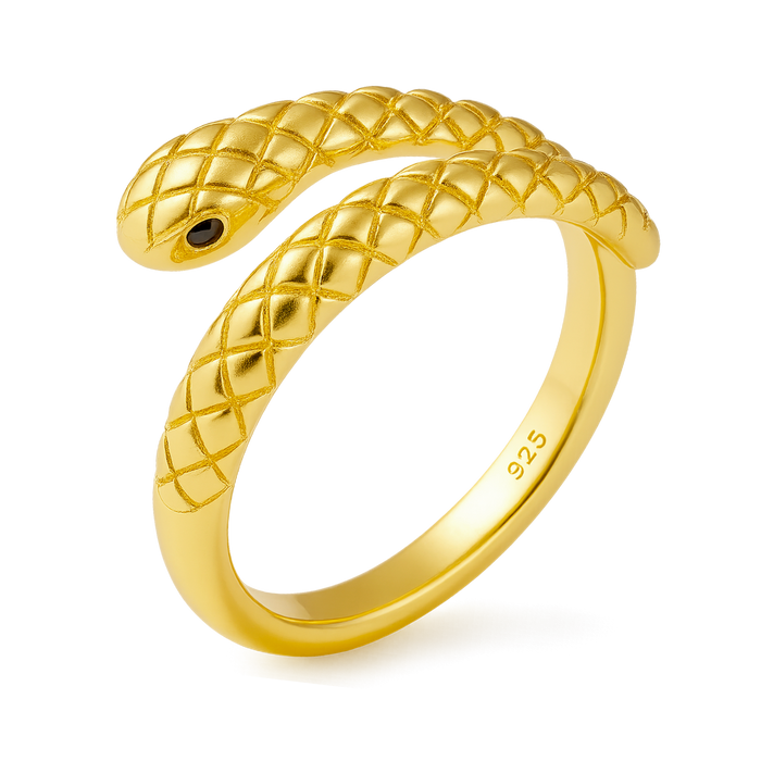 Anello Serpente Oro