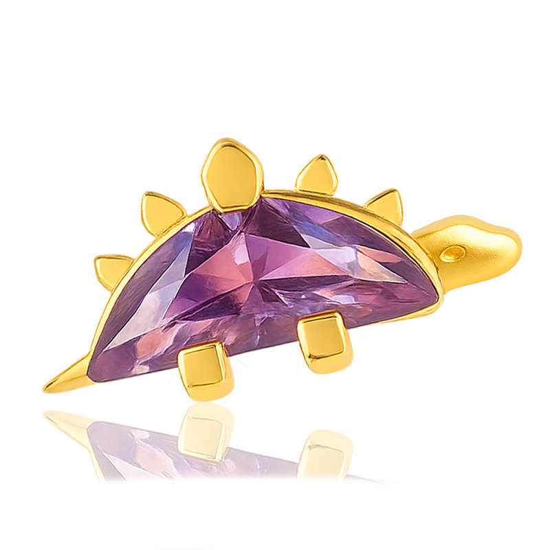 Orecchino Lilac Dino Oro
