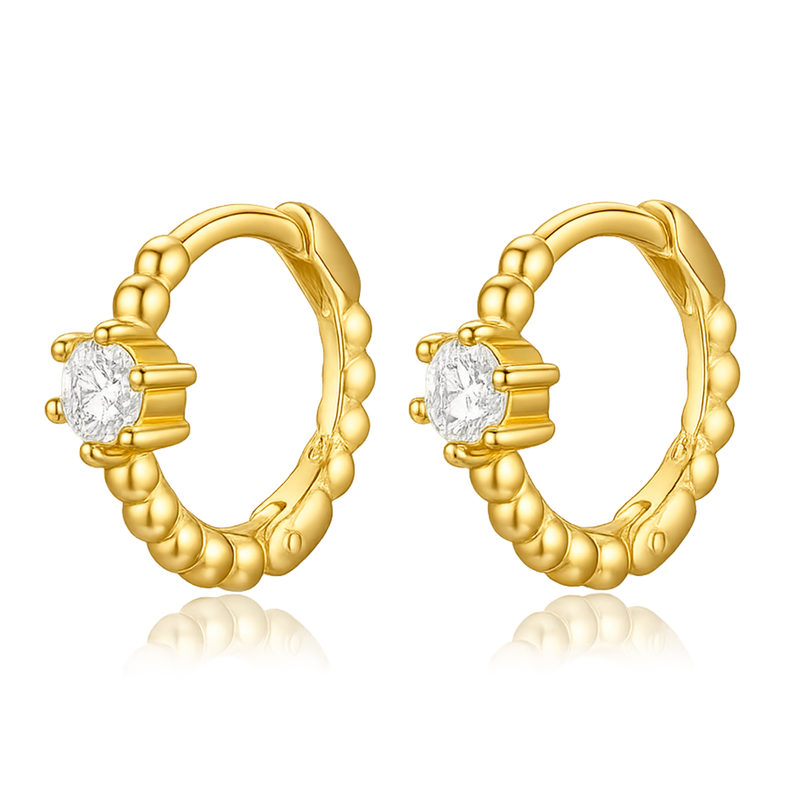 Axelia Gold Earrings