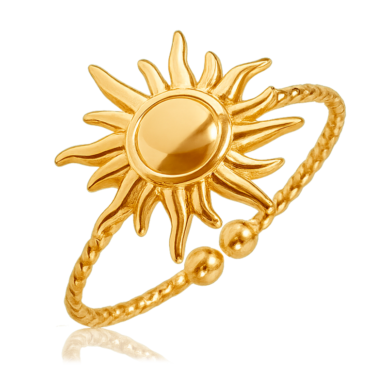 Anello Mini Sole Oro