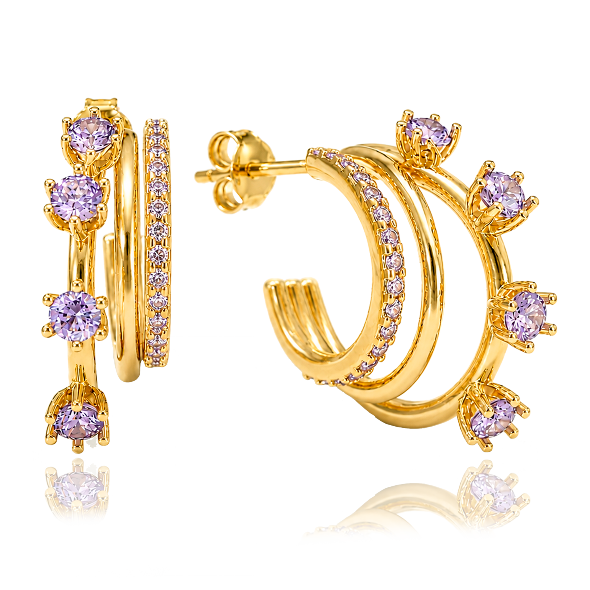 Orecchini Medi Basic Argento