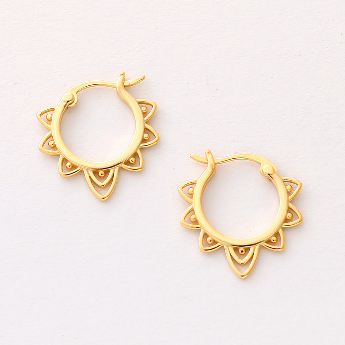 Orecchini Mandala Oro