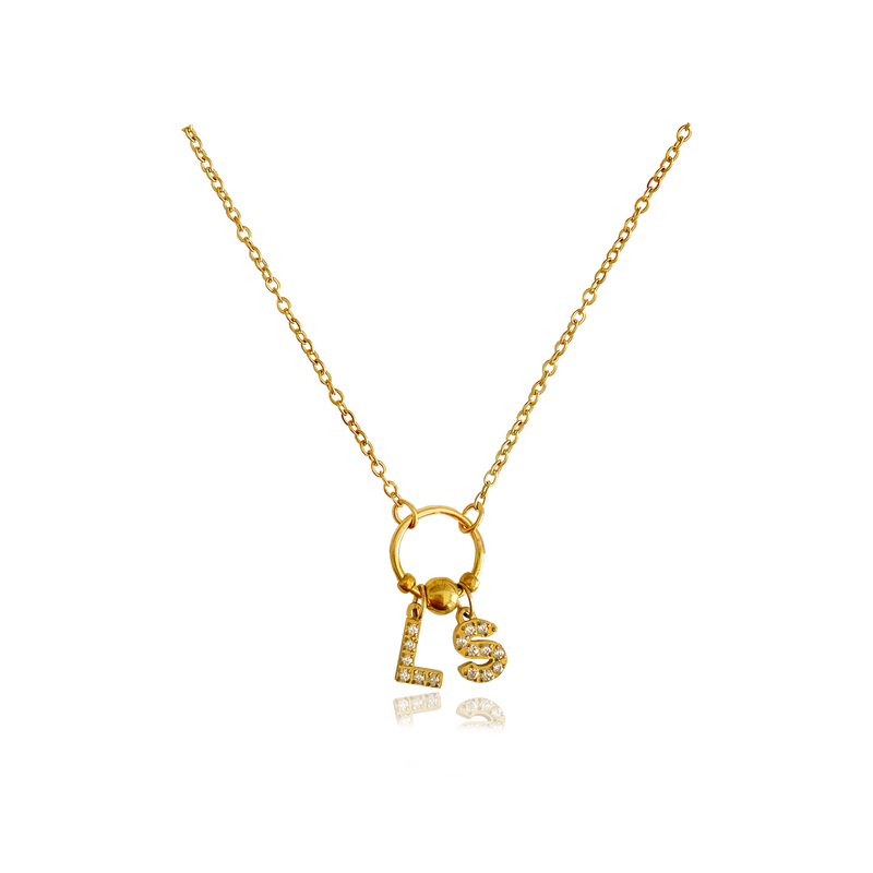 Collana Cerchio Personalizzata Oro