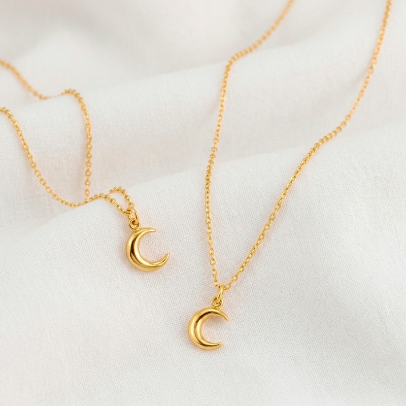 Collar Mini Luna Oro