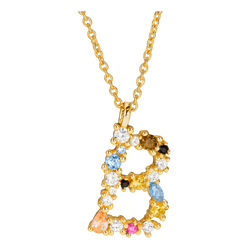 Collar Colorful Inicial Oro