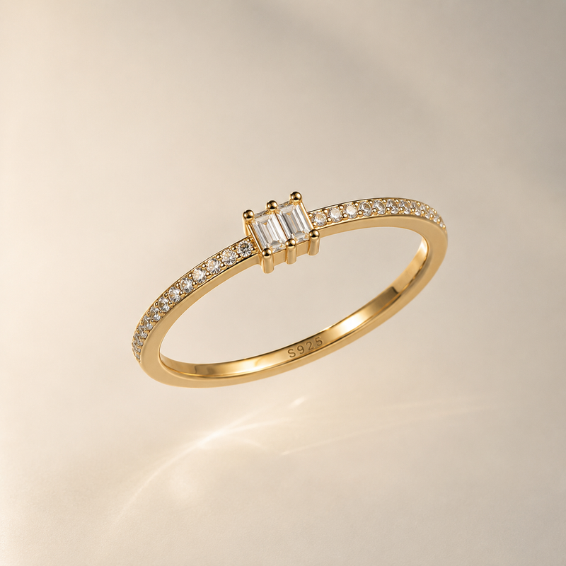 Anello Cielo Oro Bianco