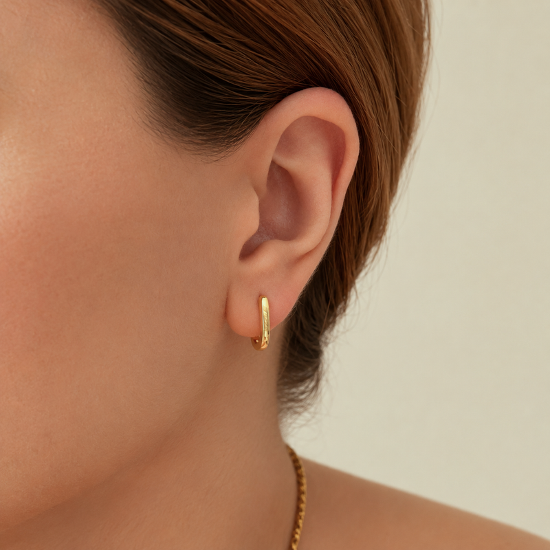 Orecchini Medi Basic Argento