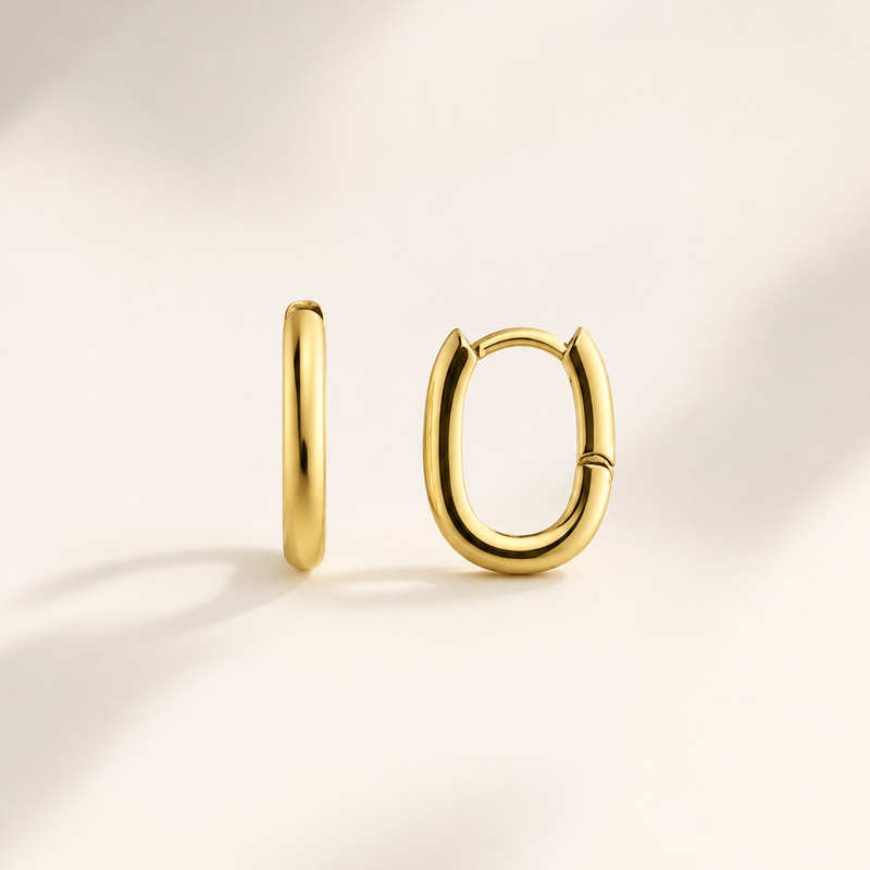 Orecchini Medi Basic Argento