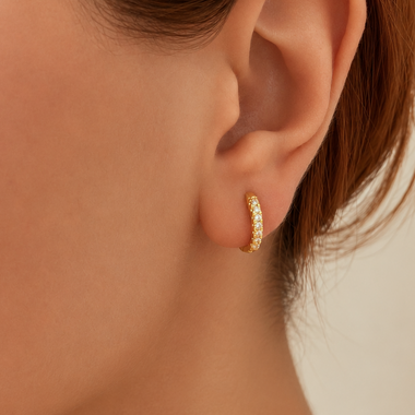 Orecchini Medi Basic Argento