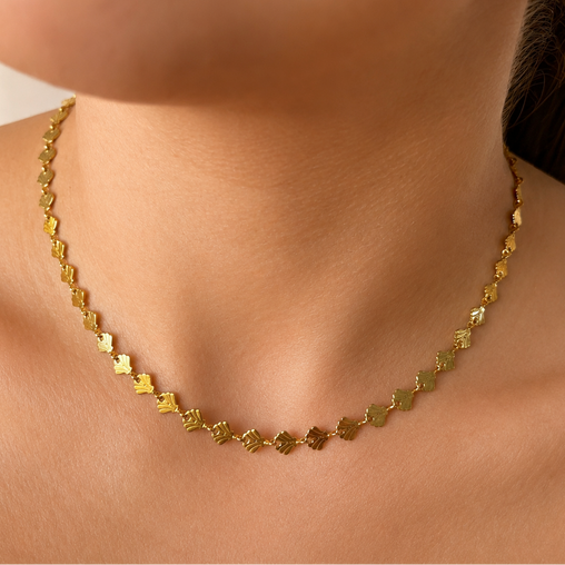 Choker Perline Mermaid Oro