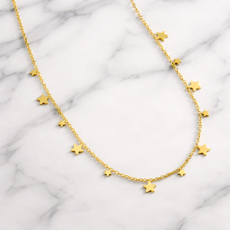 Choker Stelline Oro