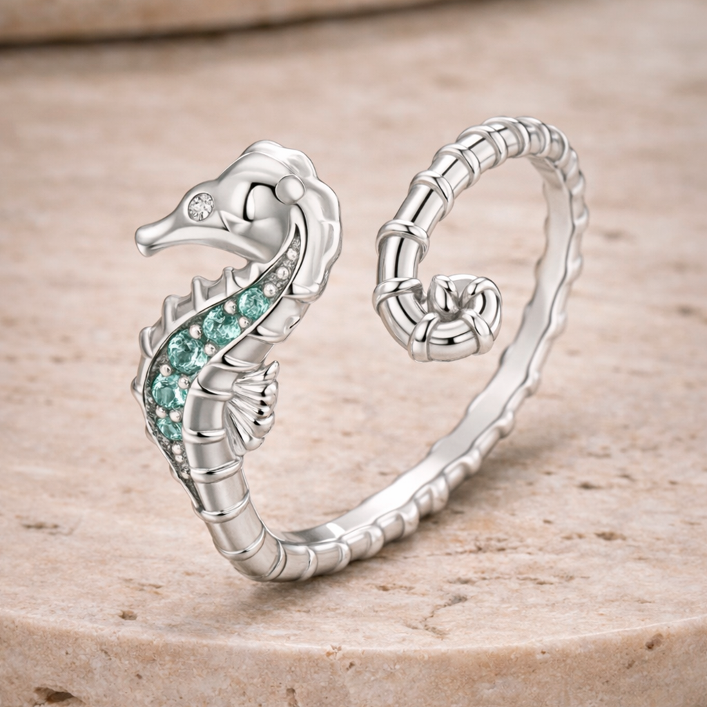 Anillo Caballito de Mar Plata