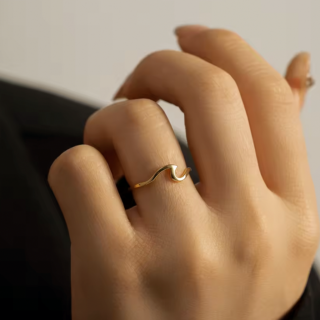 Anello Onda Oro