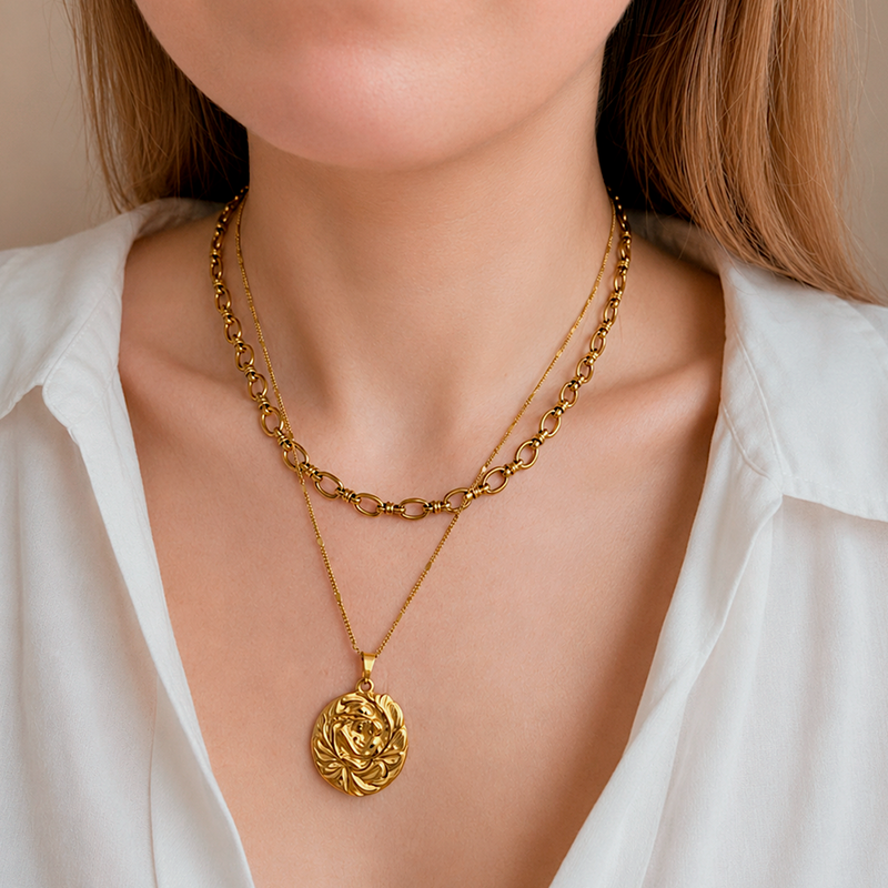 Collar Amor de Madre Oro