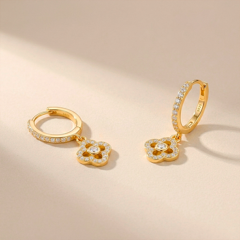 Stella Gold Earrings 