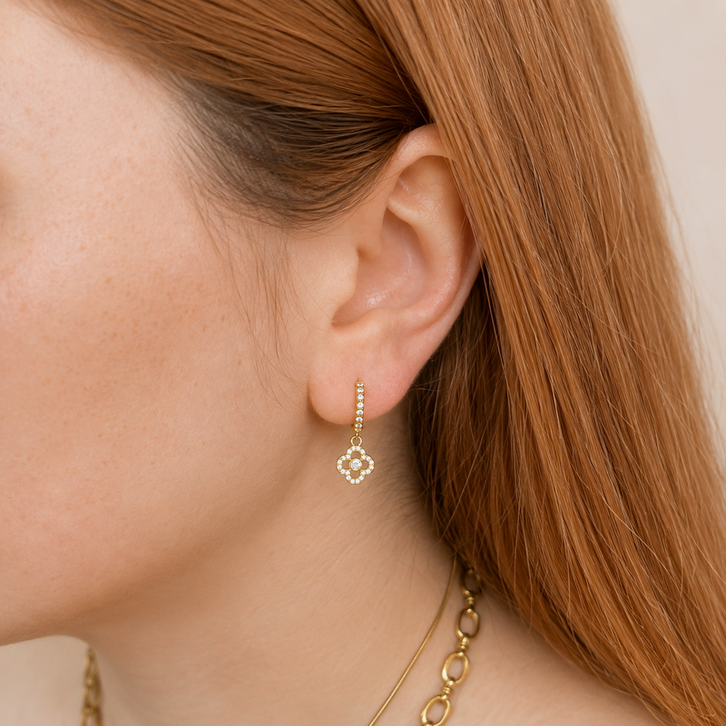 Stella Gold Earrings 