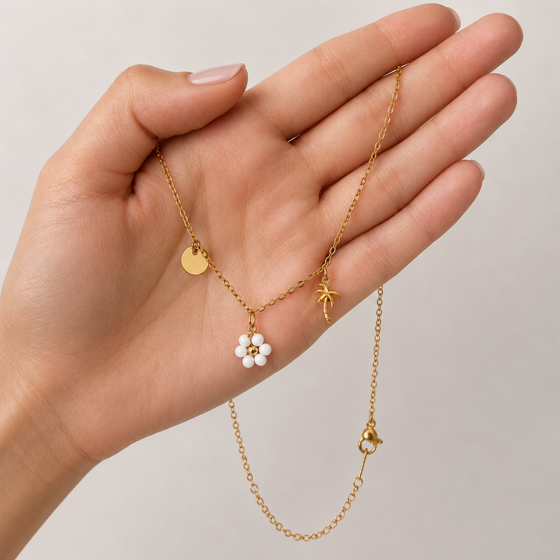 Collar Nalu Charms Oro