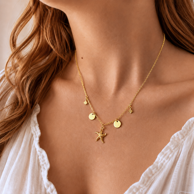 Collar Nerina Charms Oro