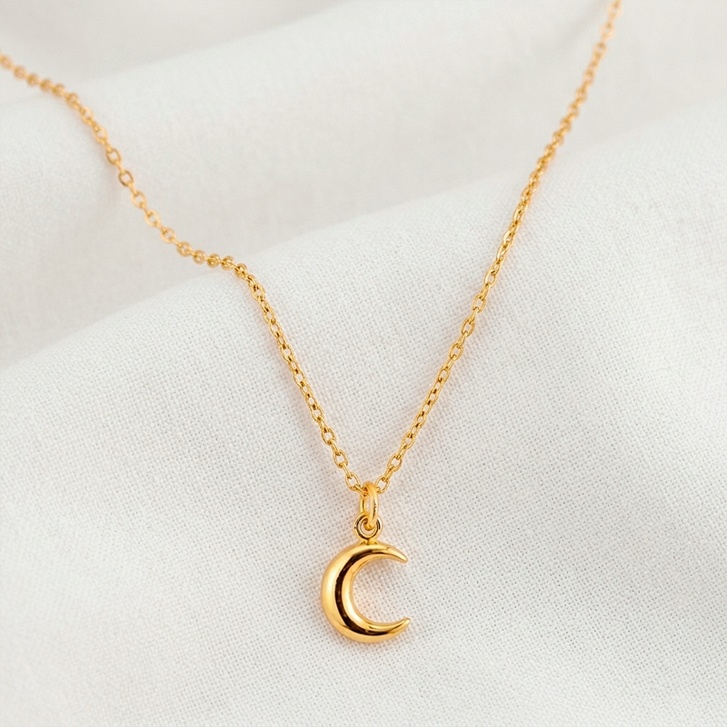 Collar Mini Luna Oro