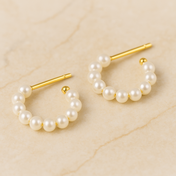 Orecchini Multi Perla Oro