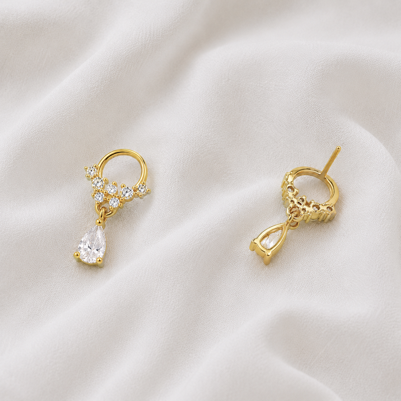 Pendientes Evania Oro