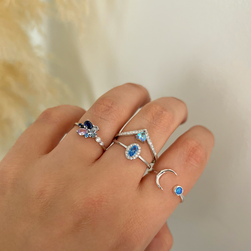 Anillo Elune Plata