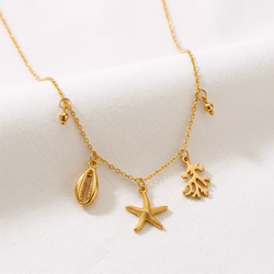 Gold Sun Necklace