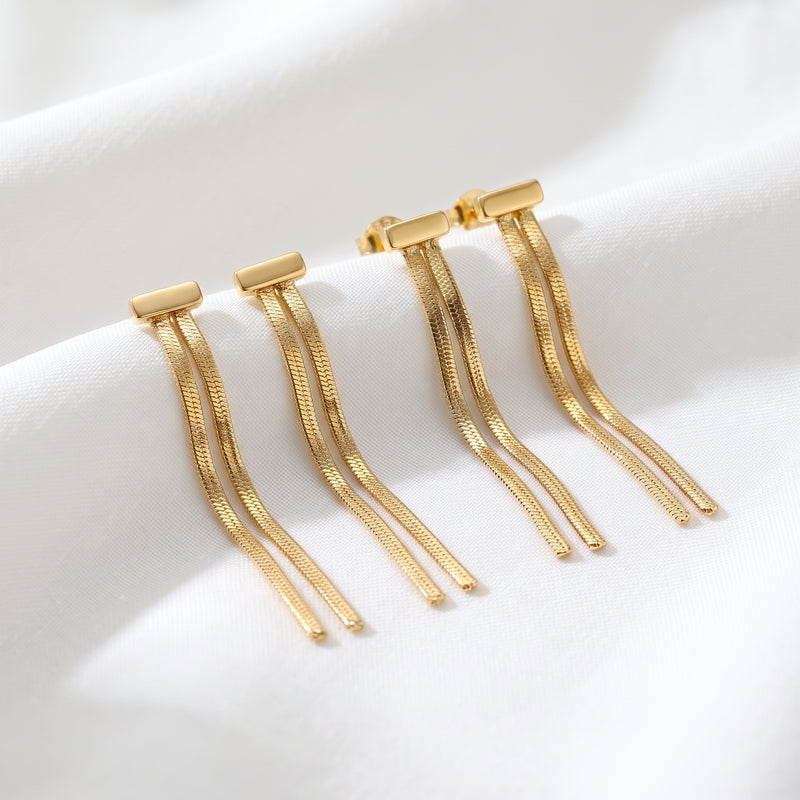 Orecchini a cerchio Thulia Oro