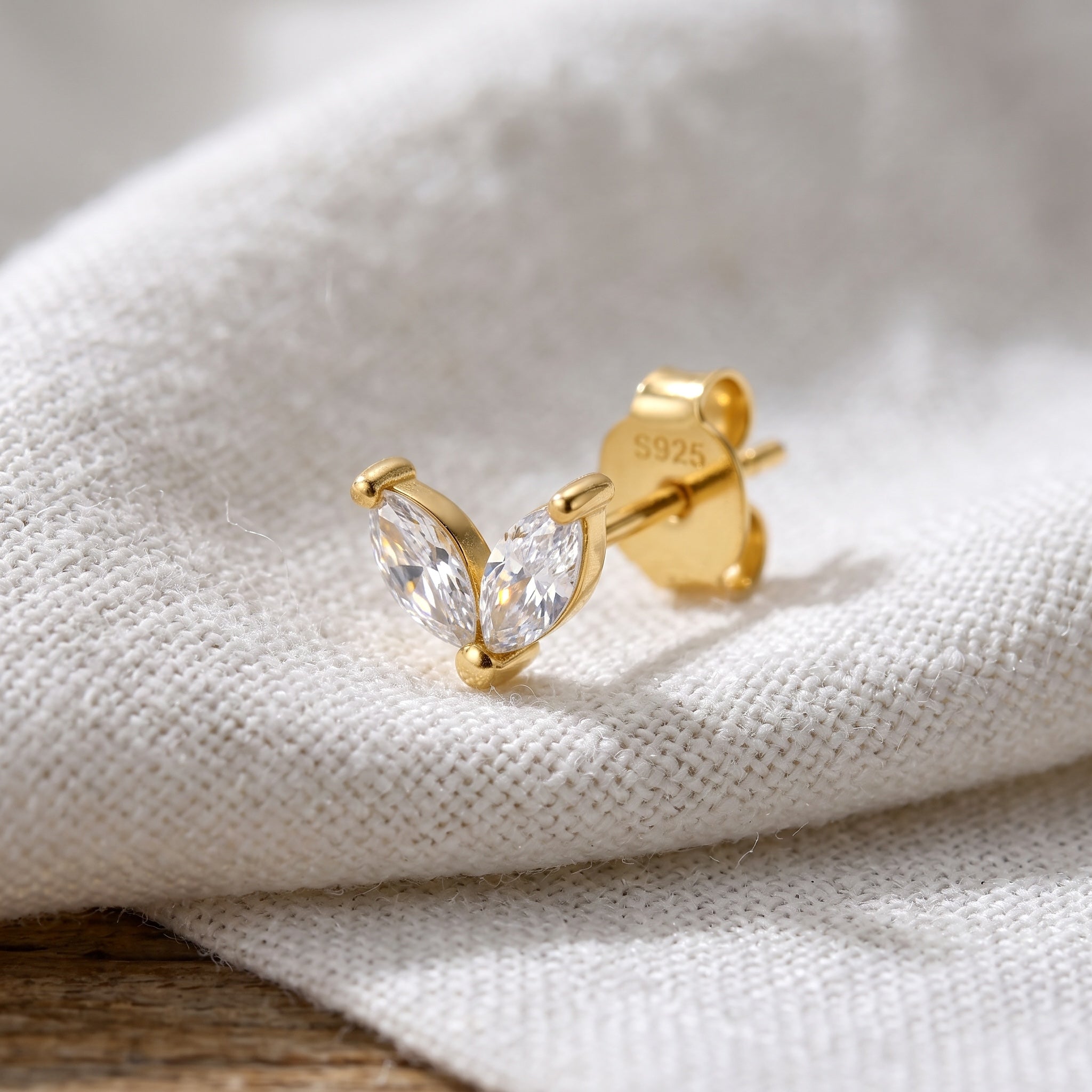 Gold Opal Stella Earring