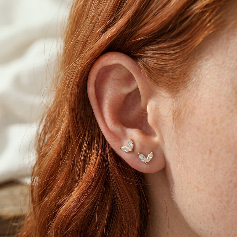 Gold Opal Stella Earring