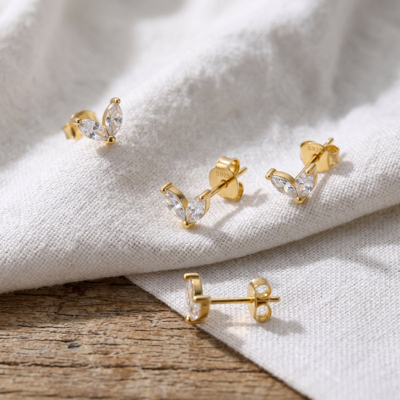 Gold Opal Stella Earring