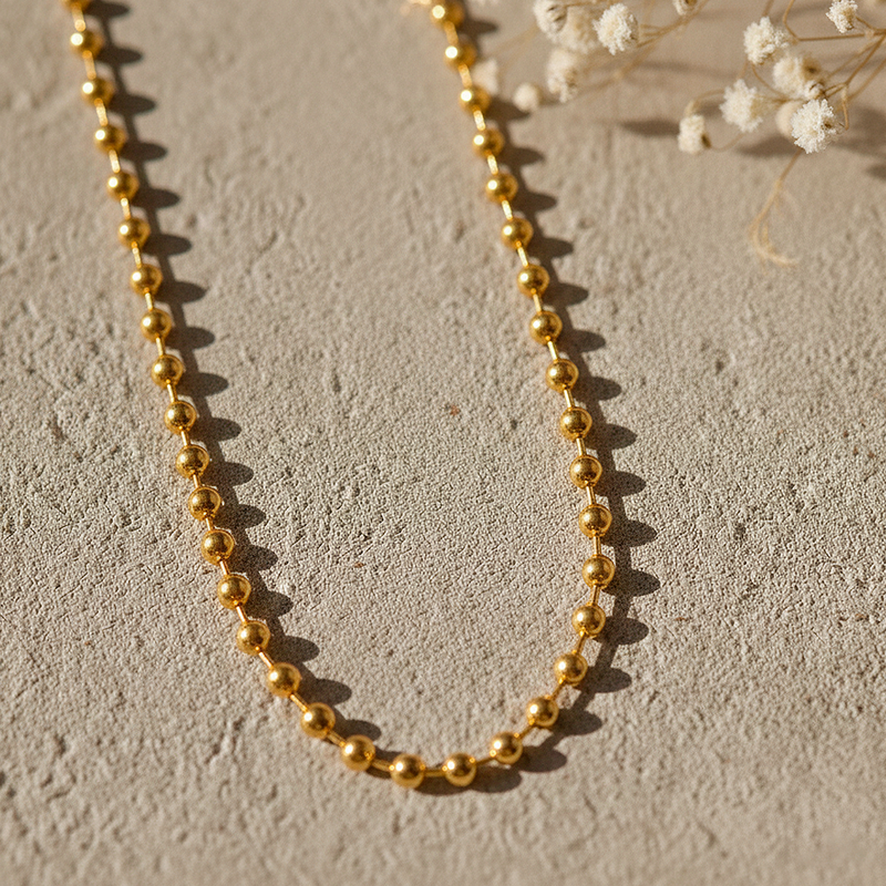 Collar Dots Oro