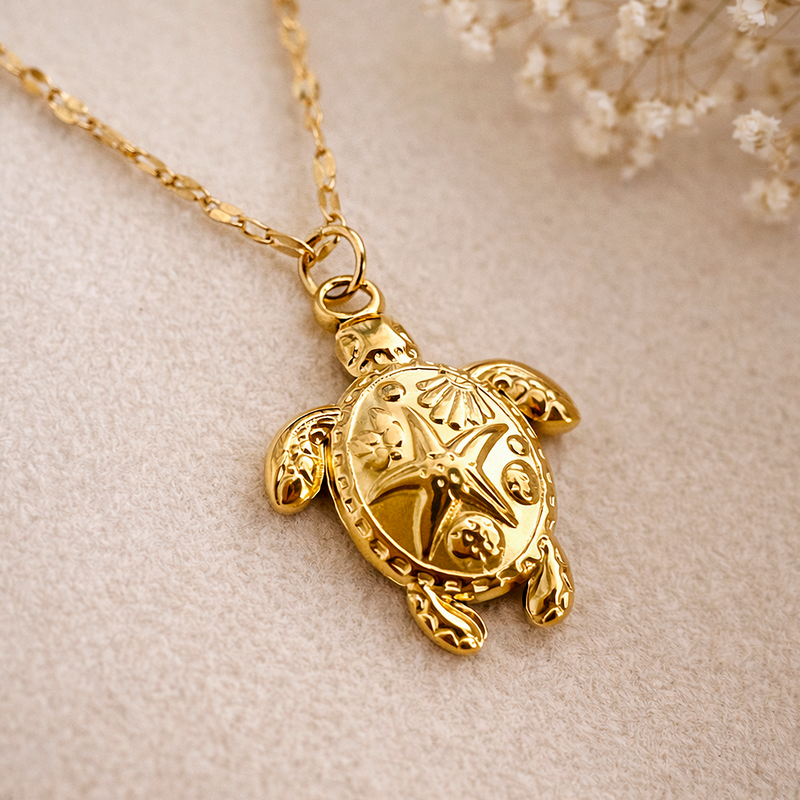 Collar Sea Turtle Oro