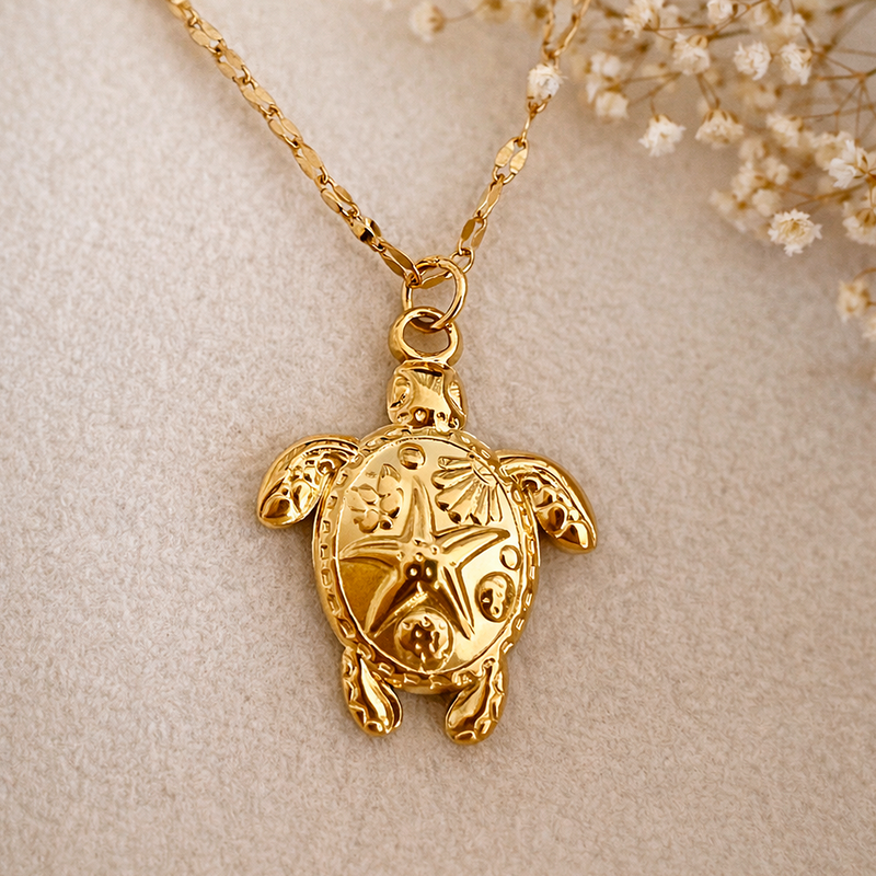 Collar Sea Turtle Oro