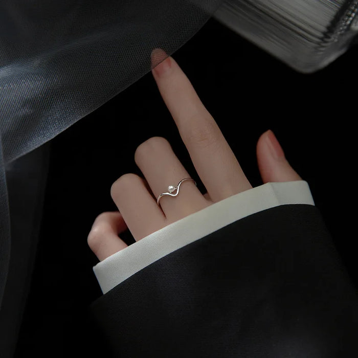 Anillo Perlita Oro