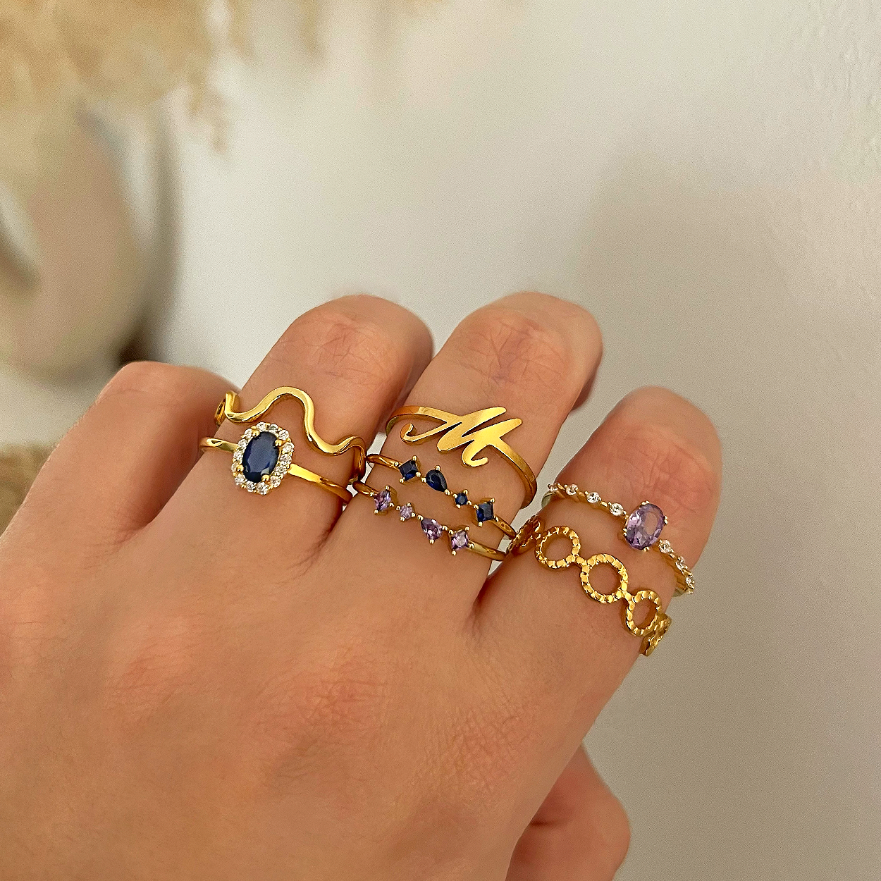 Anello Zuri Lilla Oro