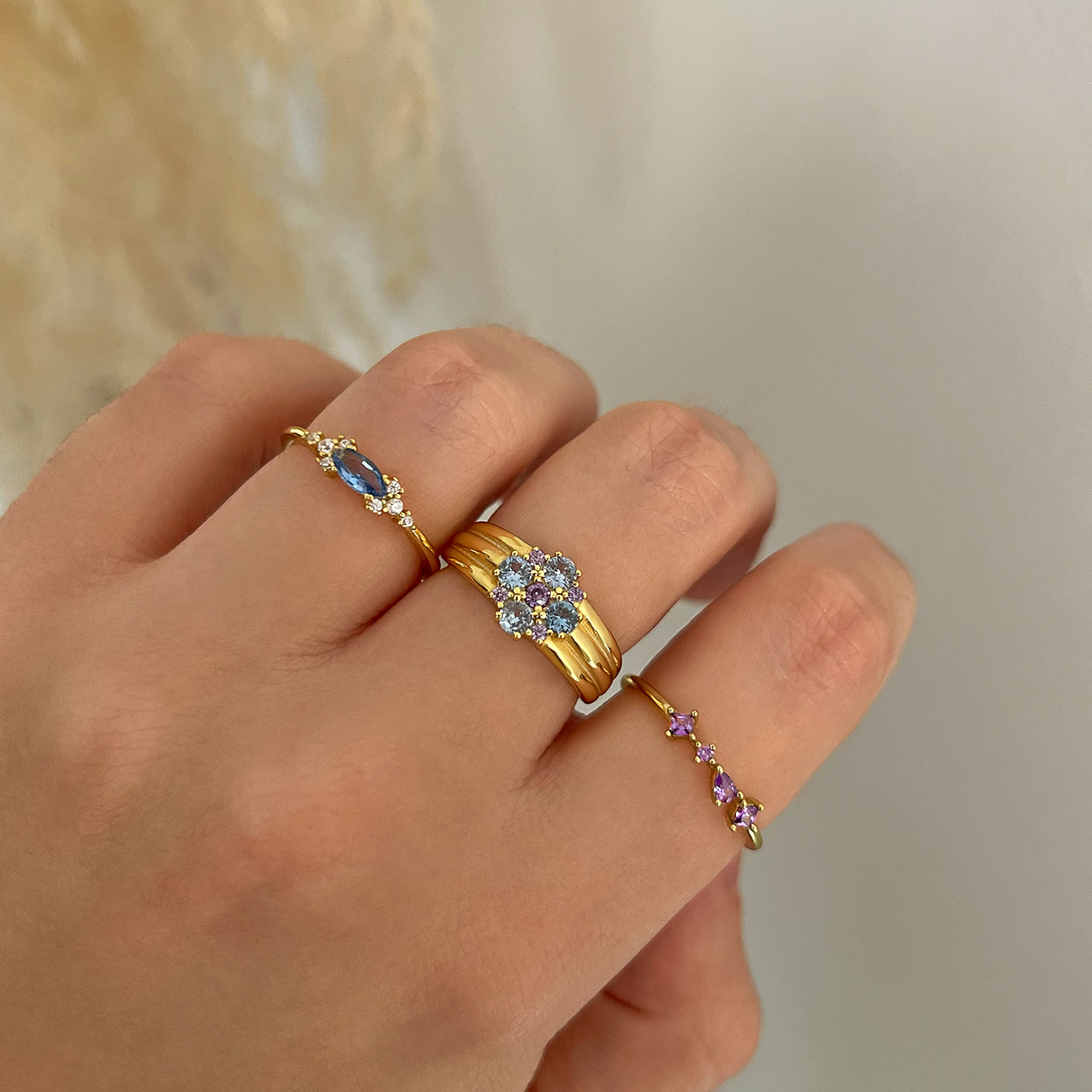 Anillo Cielo Oro