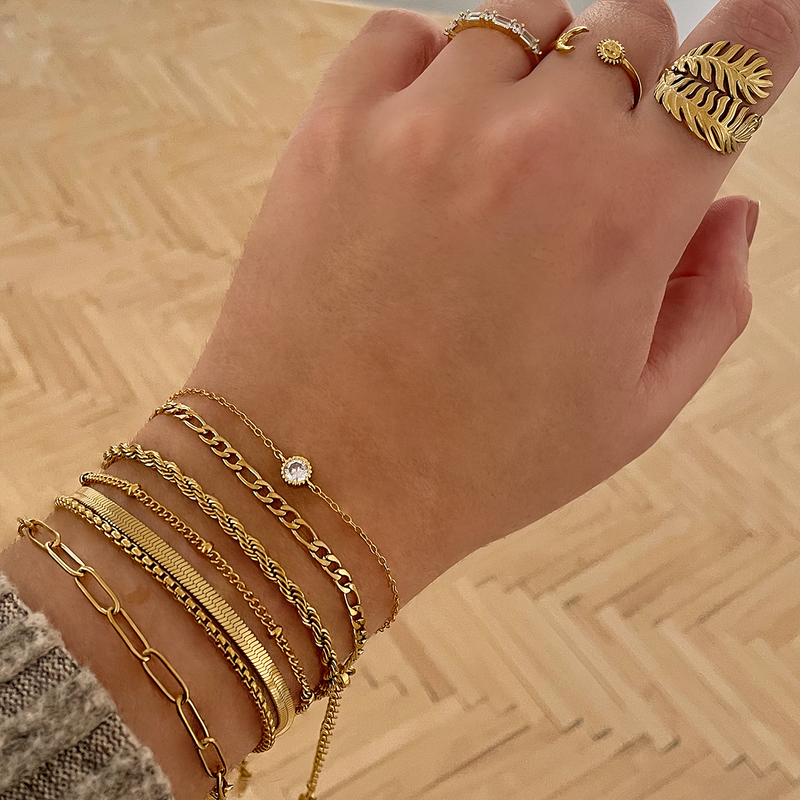 Bracciale Liens Oro - 3mm