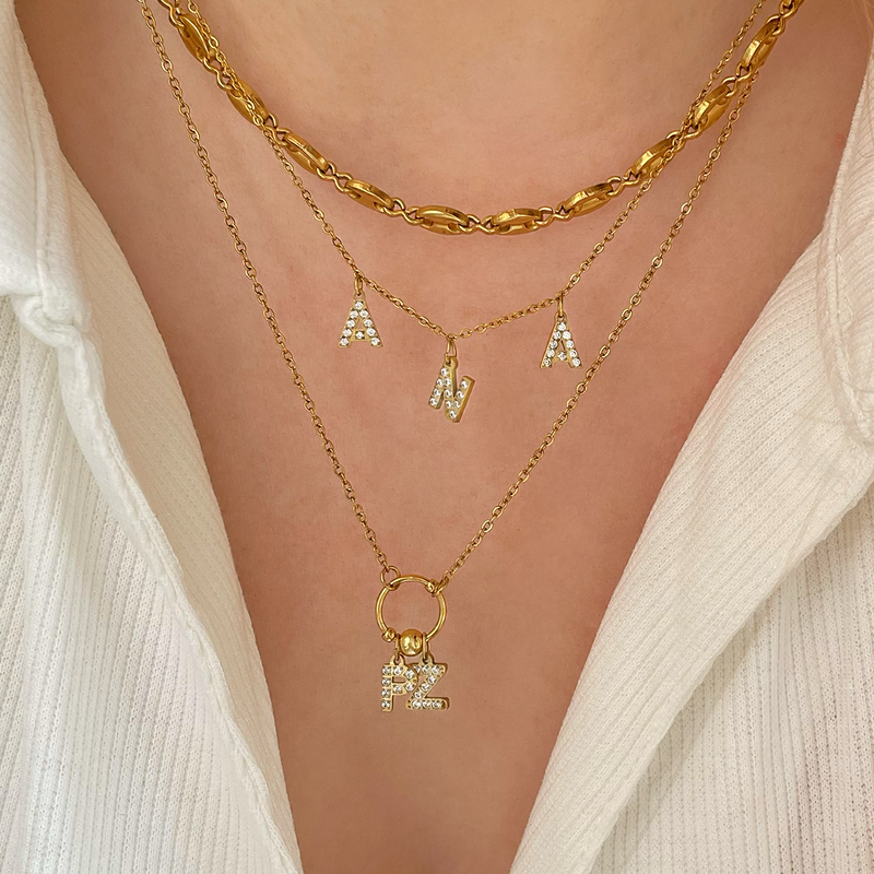 Collana Cerchio Personalizzata Oro