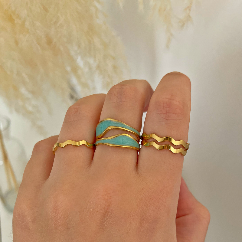 Anello Waved Oro