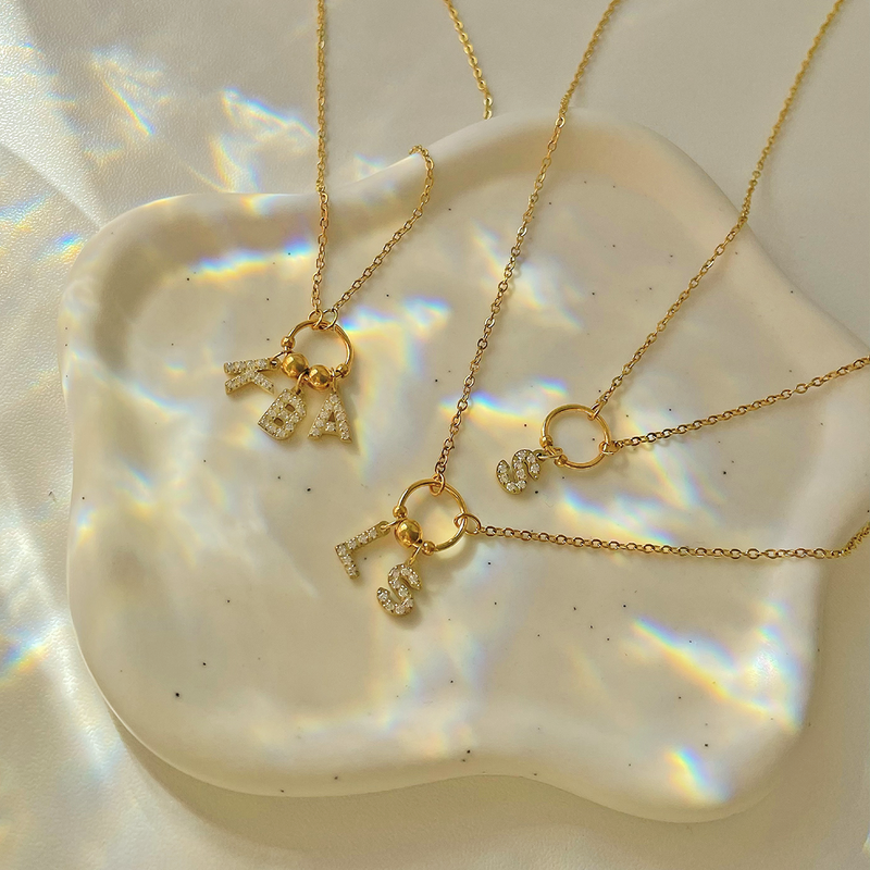 Collana Cerchio Personalizzata Oro