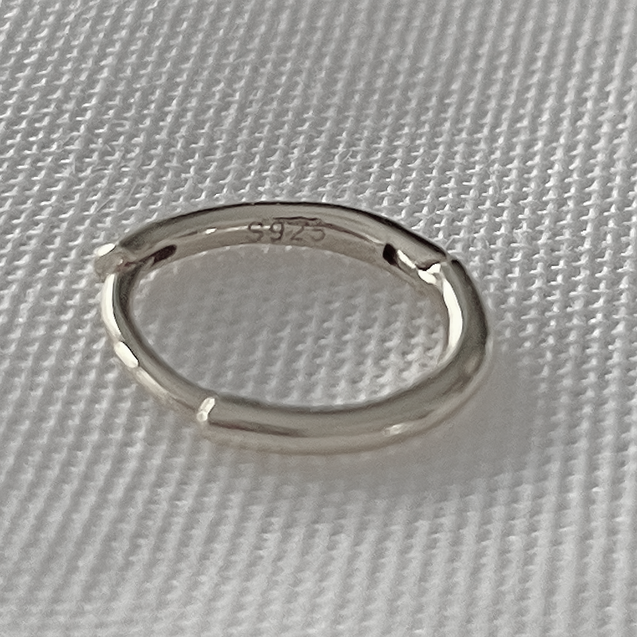 Cerchietto Mini Liscio Sottile Argento - 10mm, 8mm o 6mm