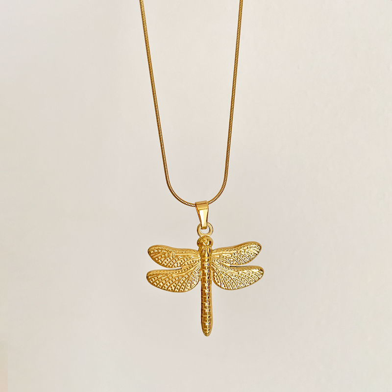 Collana Libellula Oro