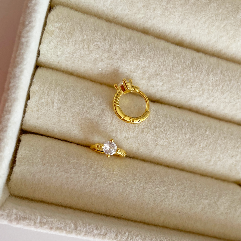 Aro Mini Crystal Oro