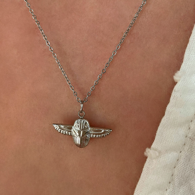 Collar Mini Khepri Plata