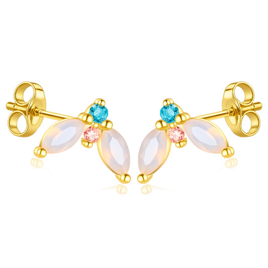 Pendientes Celeste Nai Oro