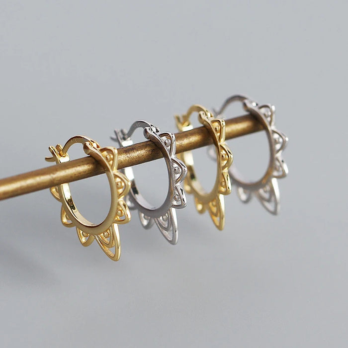 Orecchini Mandala Oro